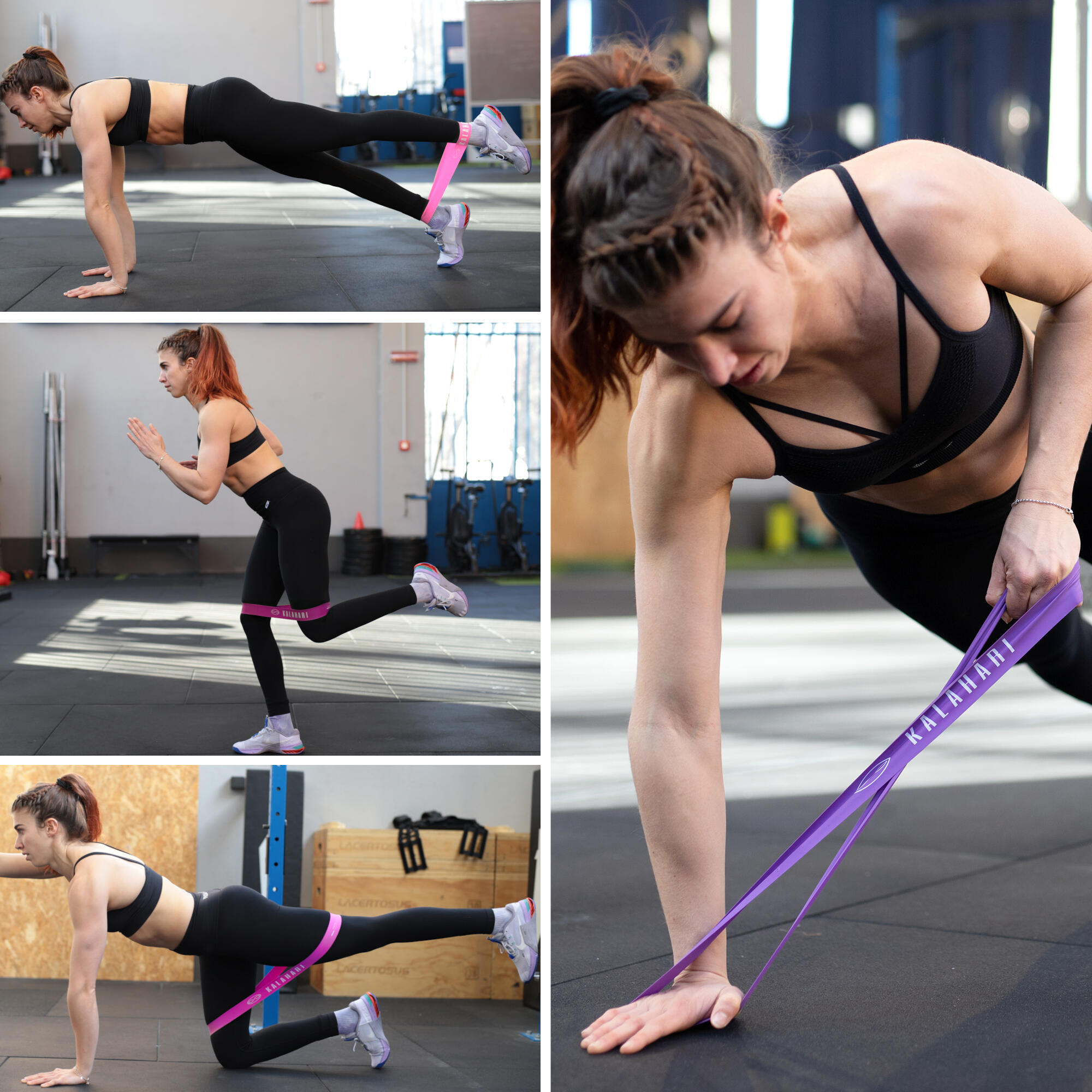 Bandas Elásticas Fitness con eBook de ejercicios para un entrenamiento completo 2/2