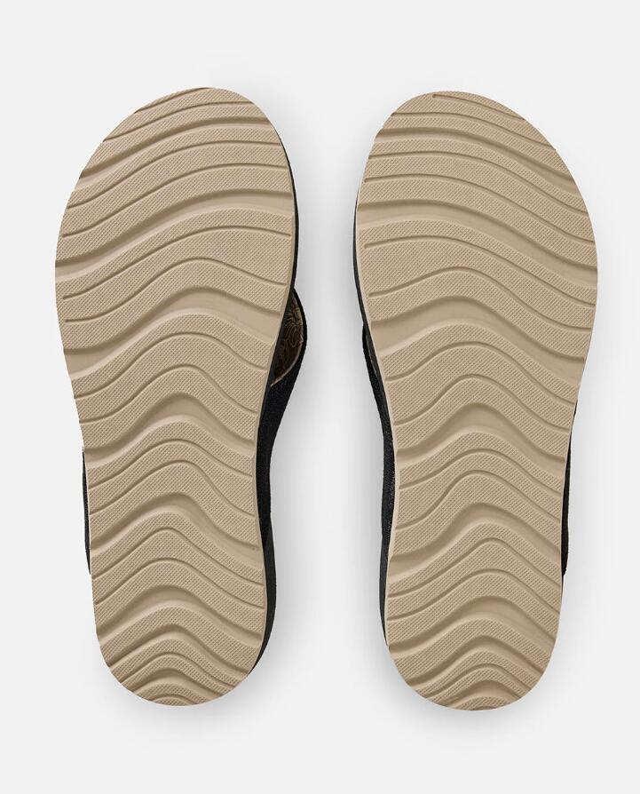 Tongs Homme Rip Curl "Pacific Rinse Bloom Open Toe" 44 Noir 4/5