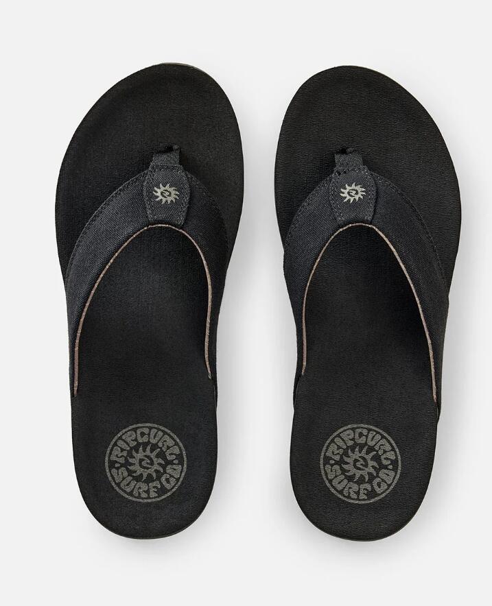 Tongs Homme Rip Curl "Pacific Rinse Bloom Open Toe" 44 Noir 3/5
