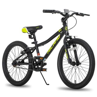 Jongen&meisje fiets kinder mtb 20", enkelversnelling v-rem, 5-10 jaar climber