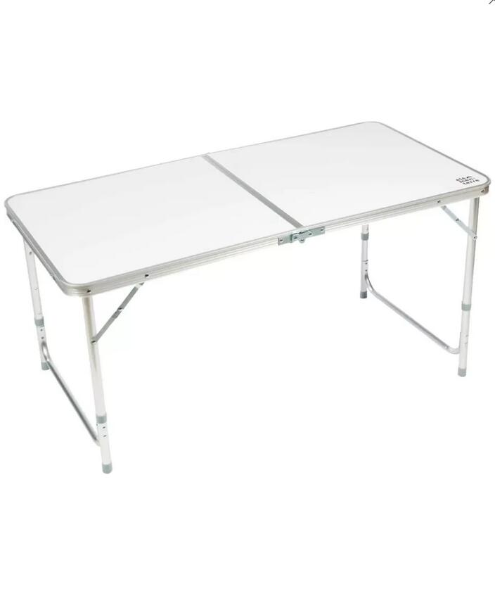 Table pliante - pliable, pieds réglables - bazus - silver 3/3