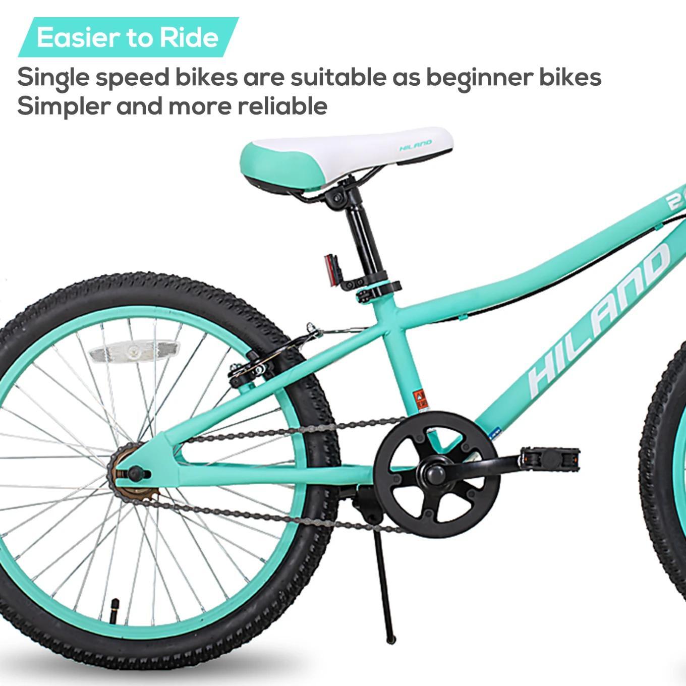 Jungen&Mädchen Rad Kinder-MTB 20 Zoll, Einfachgang V-Bremse, 5-10 Jahre Climber 6/6