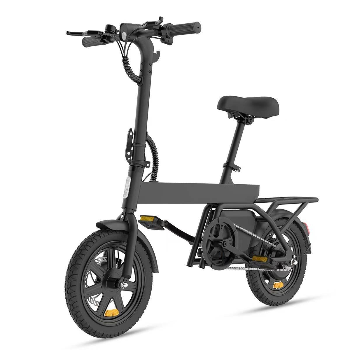Bicicleta elétrica dobrável adulto DYU B20 MINI 36V7.8Ah pneu 14" 4/7