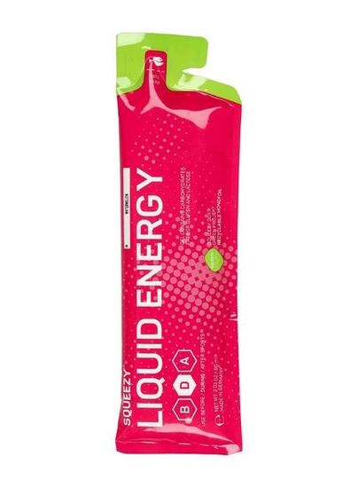 Gel énergétique liquide - Course/Cyclisme - Saveur pastèque - Lot de 12