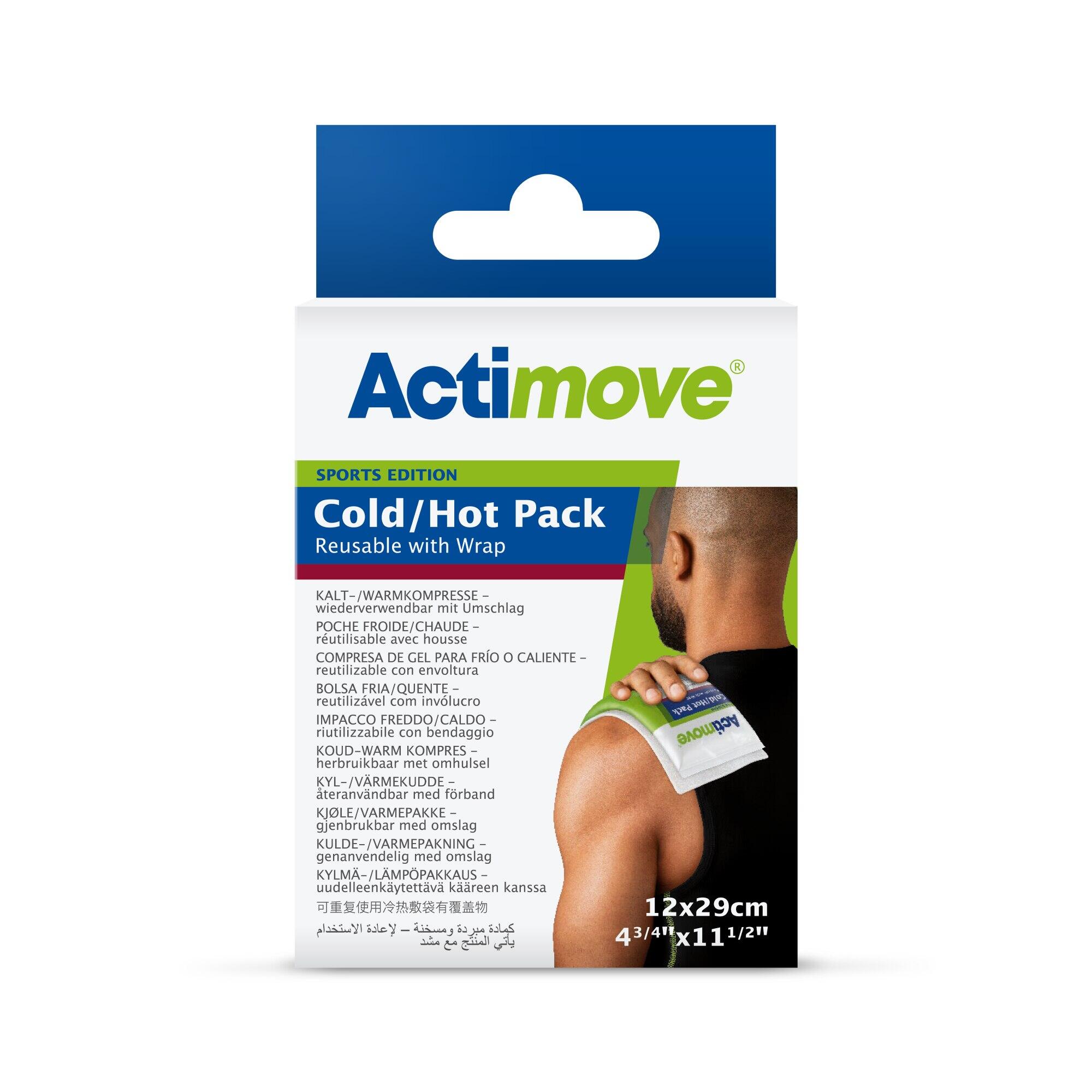 Kompres żelowy ciepło–zimno Actimove Sports Edition wielokrotnego użytku 3/3