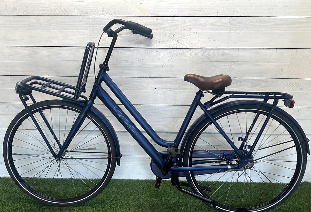 BSP transport stadsfiets bike, blauw 3/3