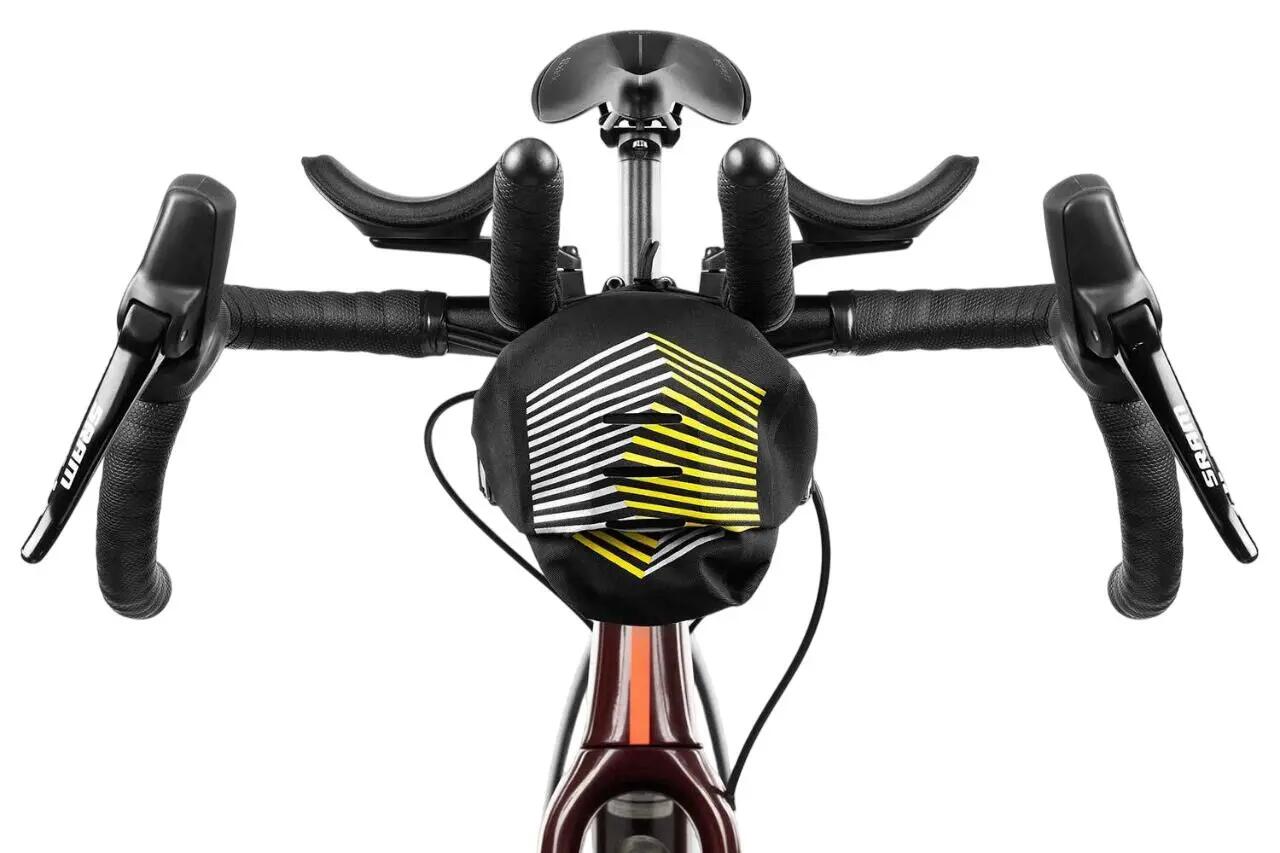 Geanta mica bicicleta cu prindere pe ghidon, (tip Aerobars sau pentru competii)… 3/5