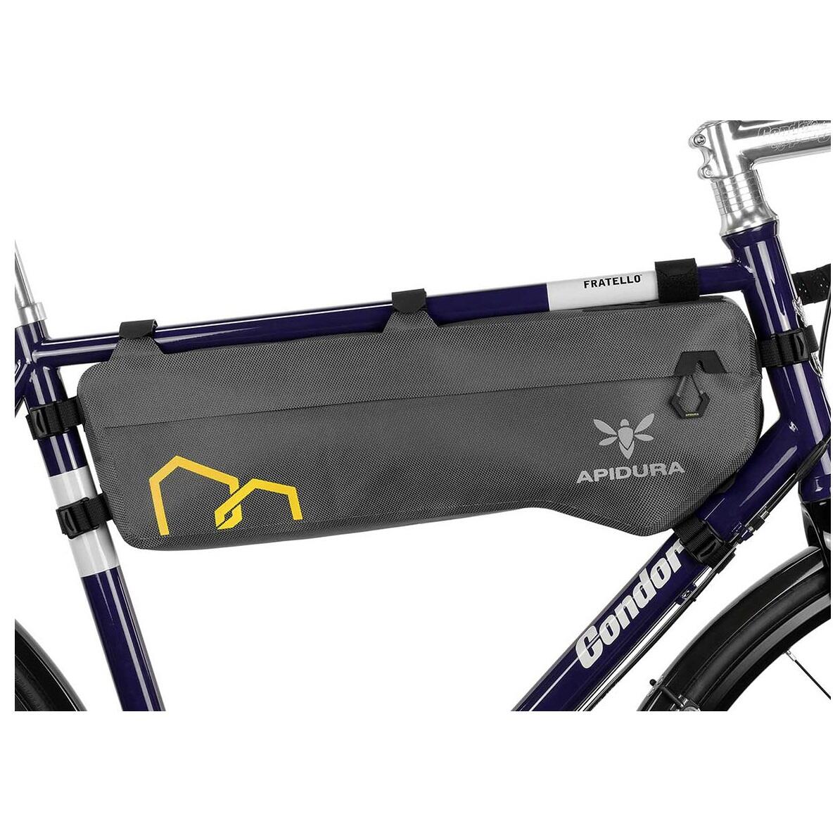 Geanta cadru bicicleta Expedition Frame Pack 6.5 litri (pentru cadru inalt) - g…
