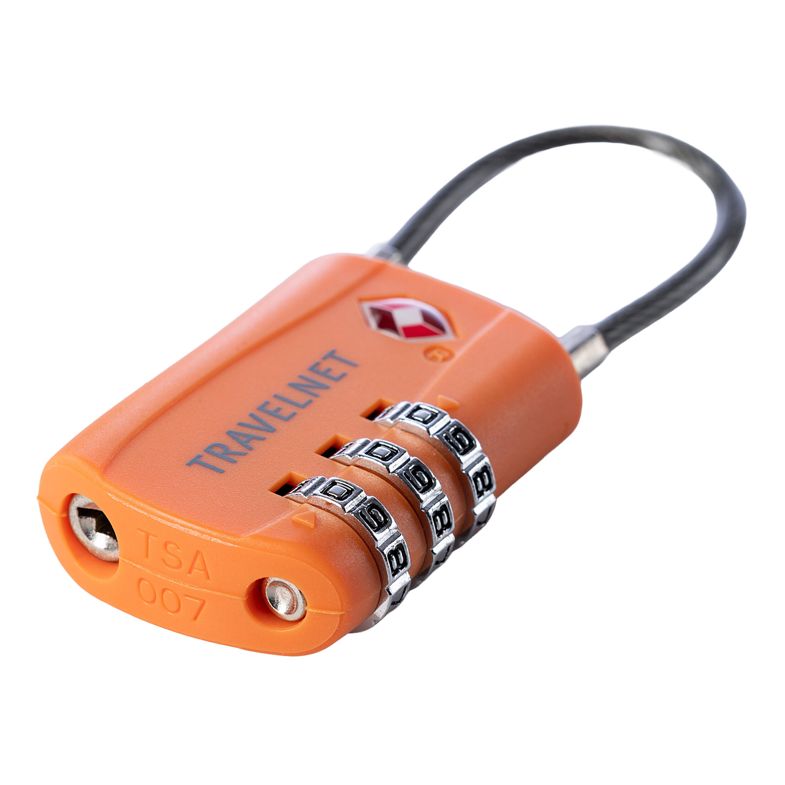 Travelnet Lucchetto da viaggio TSA con combinazione Set da 2 7/7