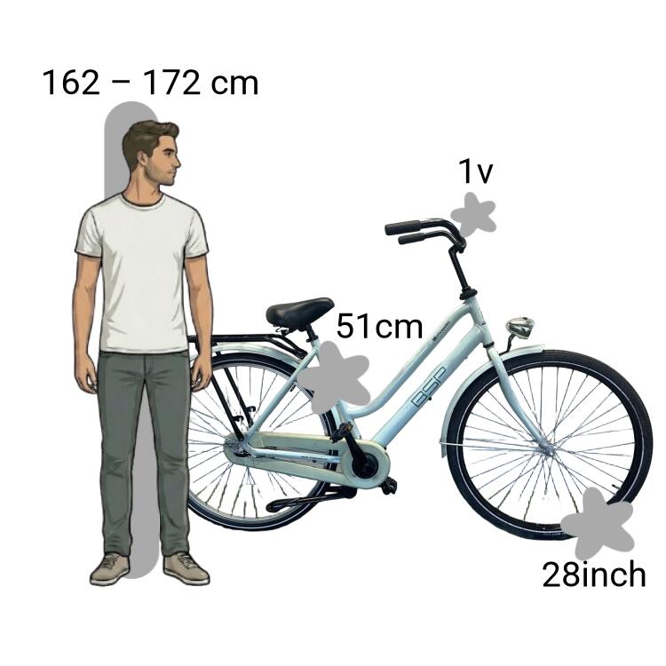Bicicleta usada BSP Metropolis 2/4