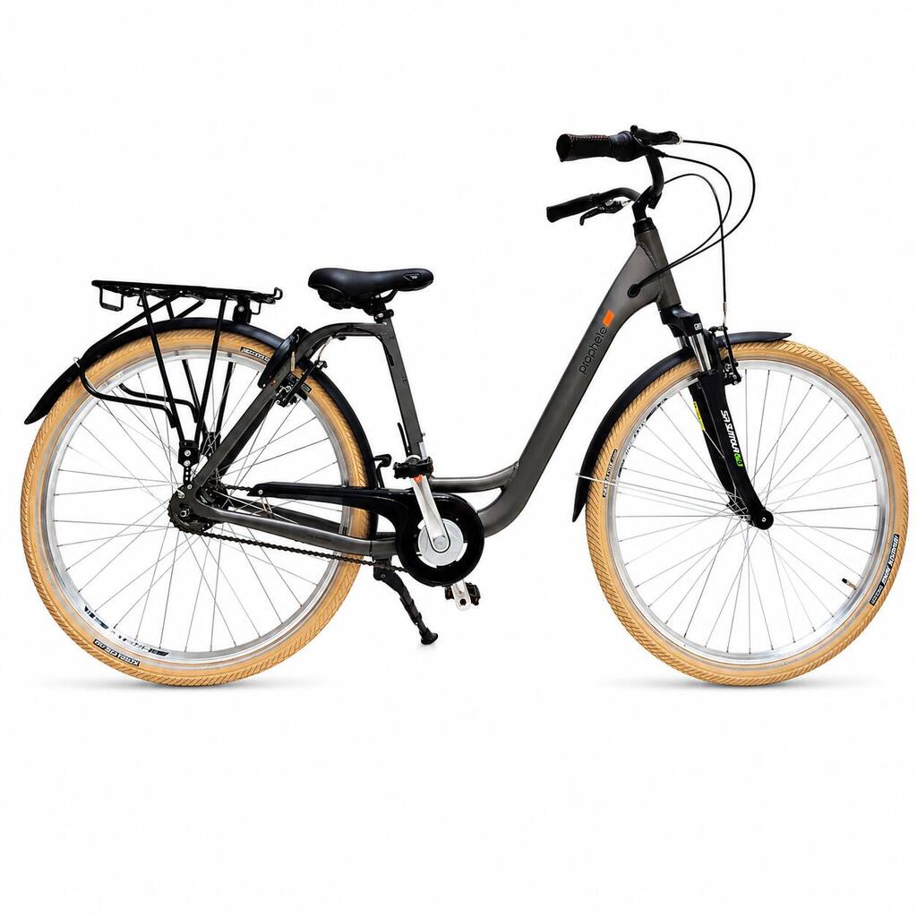 Refurbished Prophete 52408A City Bike - 28 inches, M, Gray
