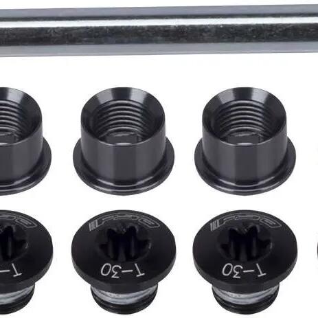 FSA chainring bolt set 10-piece aluminium 7075-T6