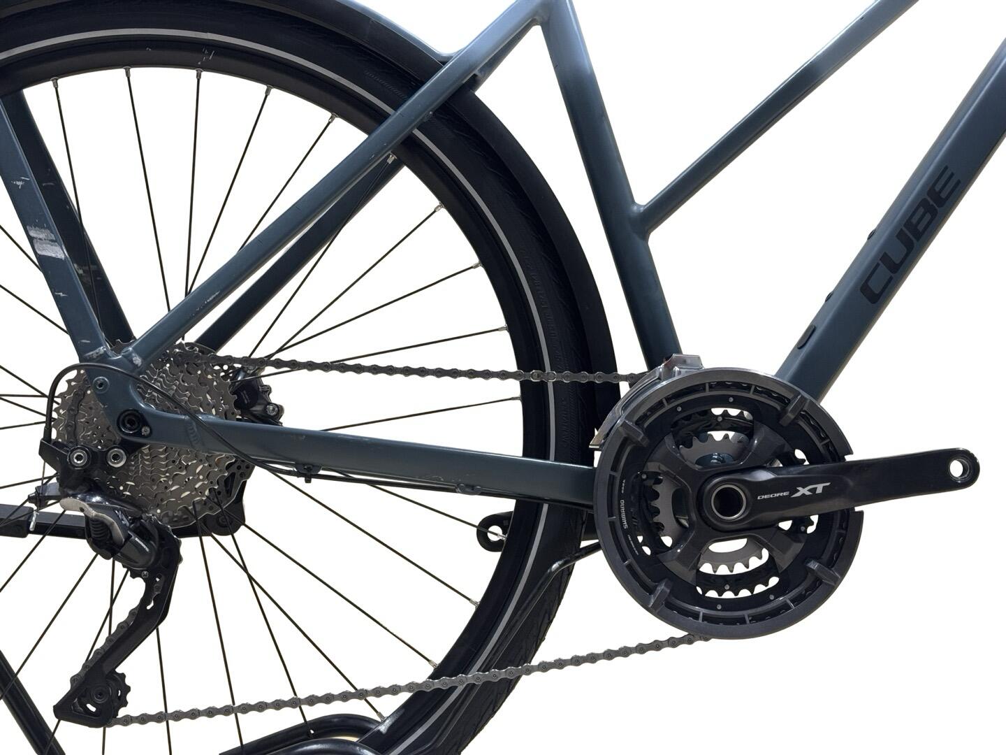 Ricondizionata - bicicletta da trekking Cube Kathmandu SL XT - Stato eccellente 13/15
