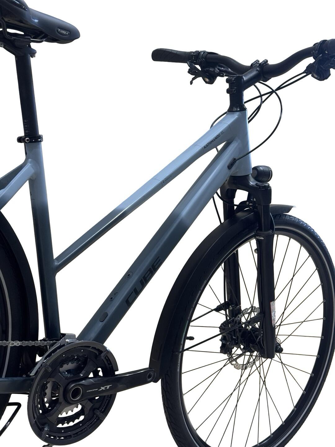 Ricondizionata - bicicletta da trekking Cube Kathmandu SL XT - Stato eccellente 12/15