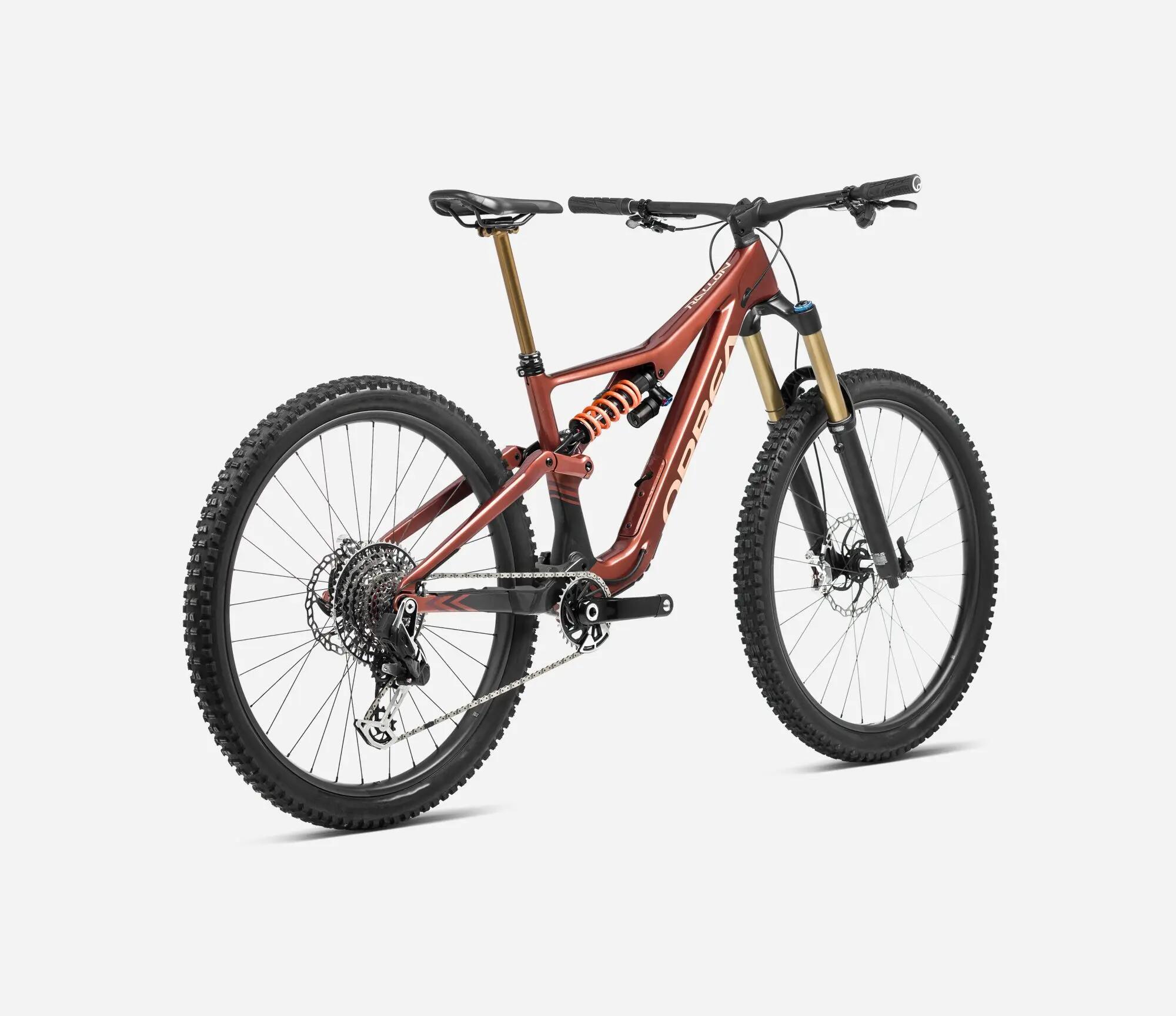 Bicicletă MTB Enduro full suspension Orbea RALLON M20 - Mars Red (Gloss) | Blac… 3/3