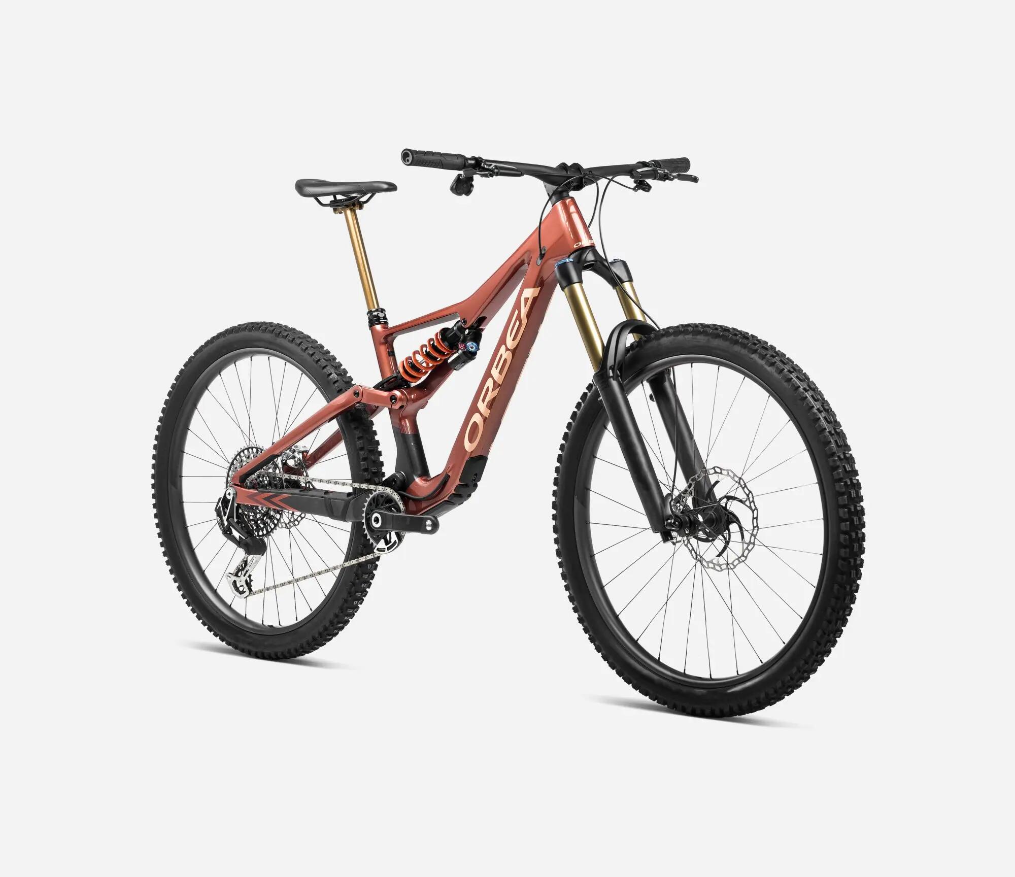 Bicicletă MTB Enduro full suspension Orbea RALLON M20 - Mars Red (Gloss) | Blac… 2/3