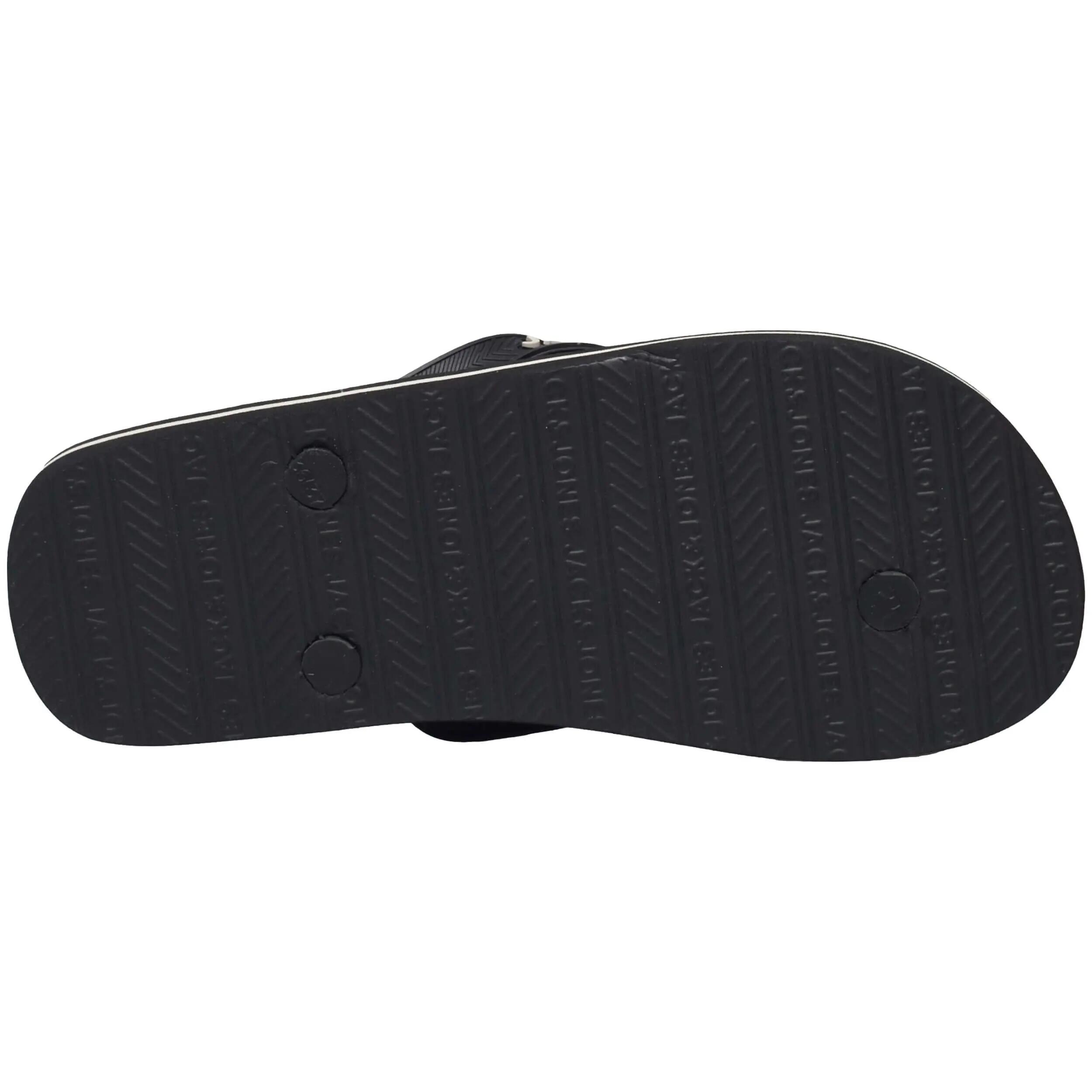 Chinelos Jack&Jones modelo 12207081-NEGRO para crianças unissex 5/5