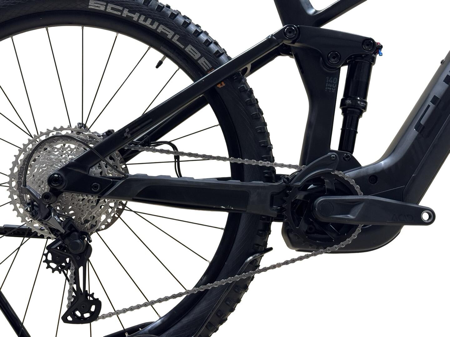 Ricondizionata- E-Mountain bike Cube Stereo Hybrid 140 HPC SLX -Stato eccellente 12/14