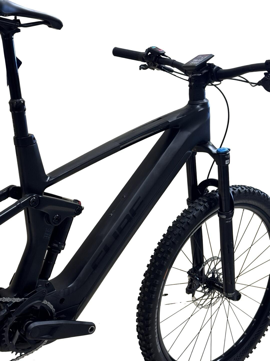 Ricondizionata- E-Mountain bike Cube Stereo Hybrid 140 HPC SLX -Stato eccellente 11/14