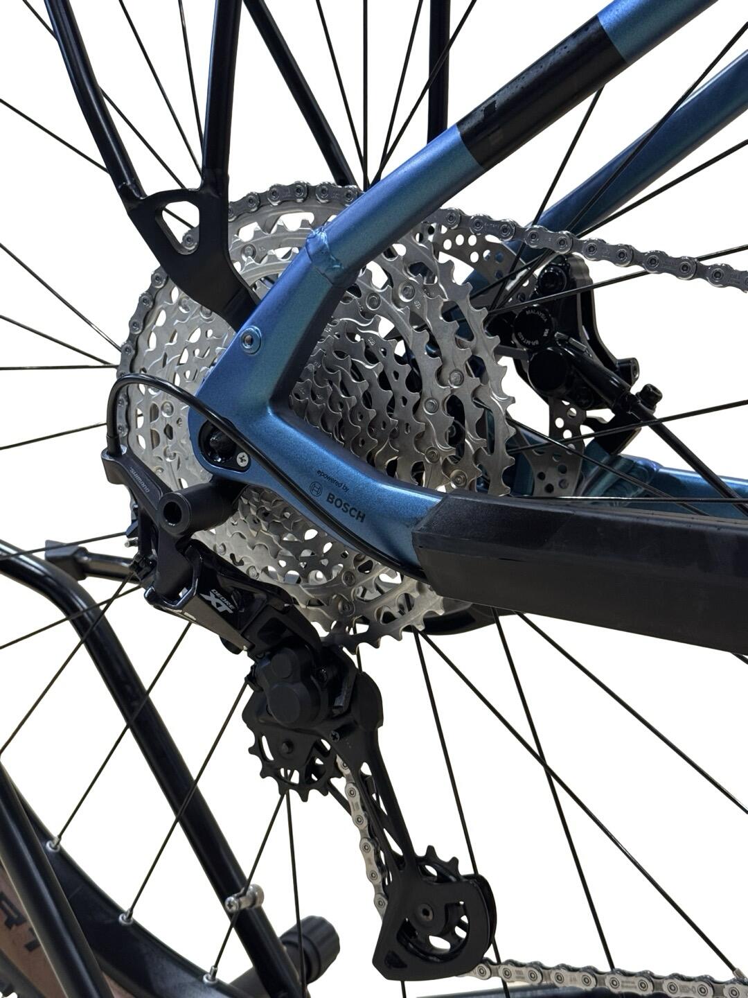 Ricondizionata - E-Mountain bike Cube Reaction Hybrid Race 750 -Stato eccellente 14/15