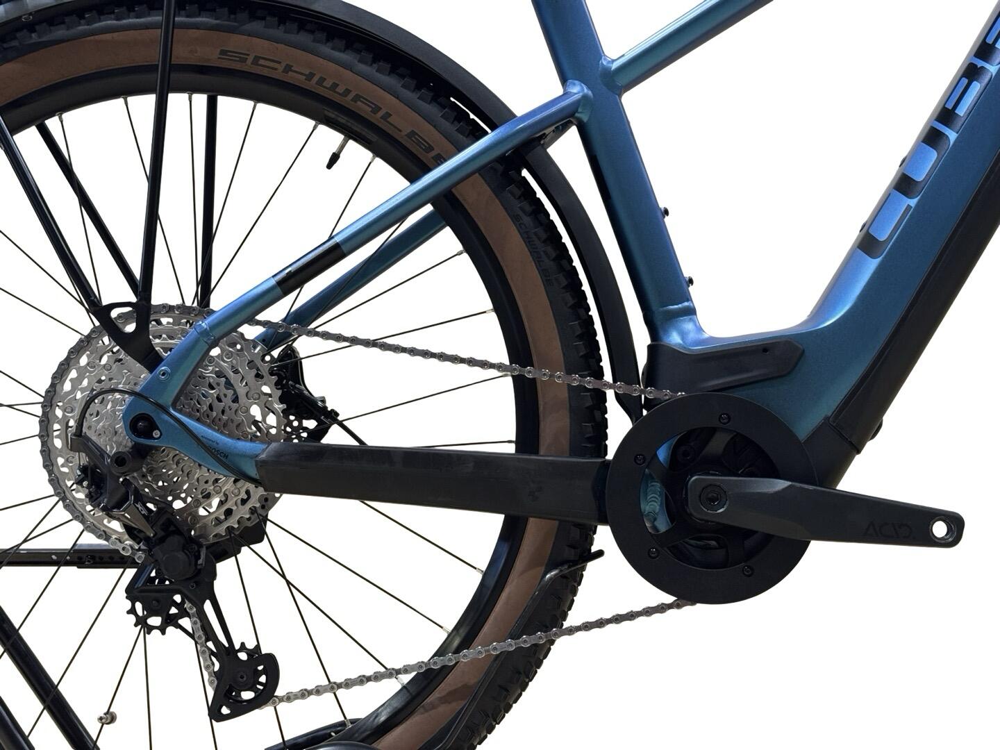 Ricondizionata - E-Mountain bike Cube Reaction Hybrid Race 750 -Stato eccellente 13/15