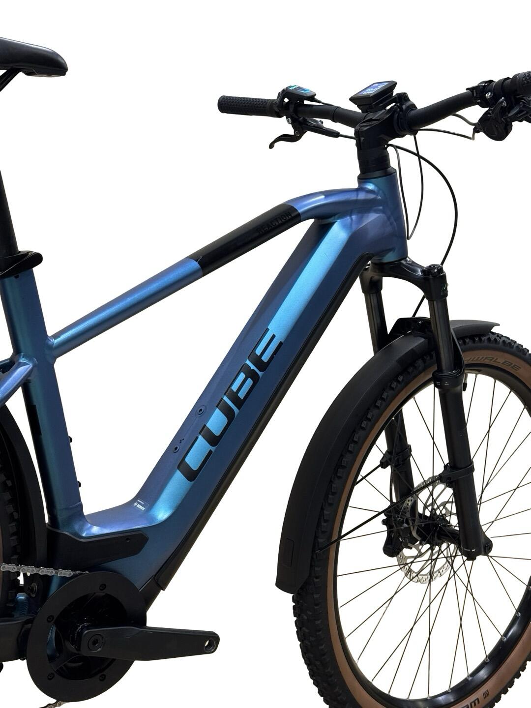 Ricondizionata - E-Mountain bike Cube Reaction Hybrid Race 750 -Stato eccellente 12/15