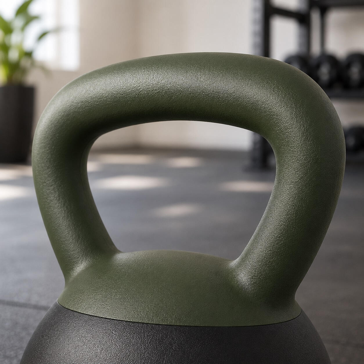 Kettlebells Soft UNDERFIT 10 kg - Tactical Green 7/15