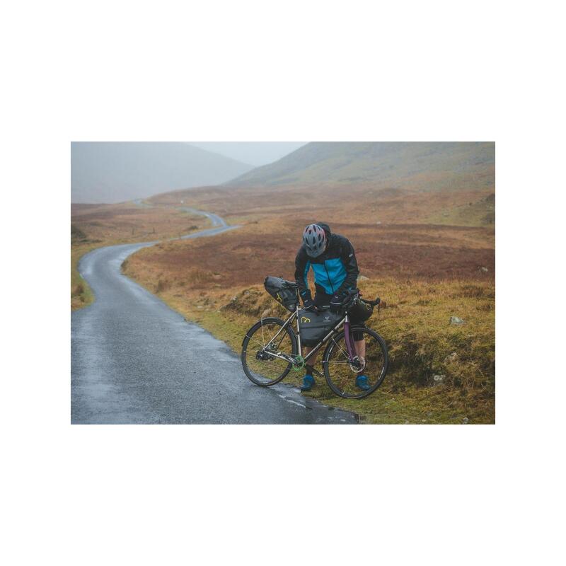 Geanta cadru bicicleta Expedition Full Frame Pack 14 litri - gri negru galben