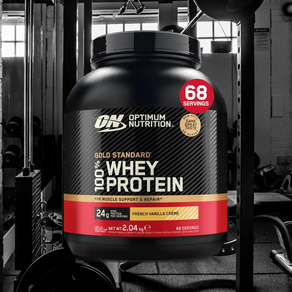 Optimum Nutrition 100% Whey Gold Standard (2000g) French Vanilla Crème 2/3