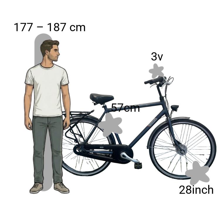 Bicicletta usata Sparta Spirit 2/4