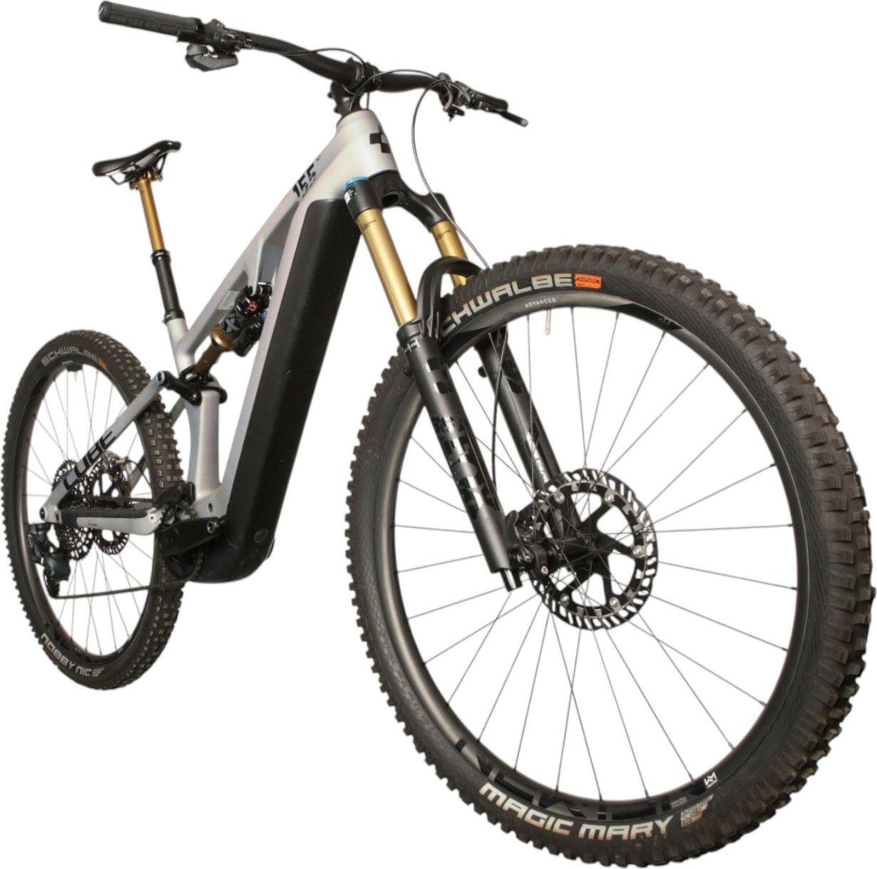 Reconditionné VTT Électrique Tout-Suspendu Cube Stereo Hybrid One55 C:68X - Bon 2/7
