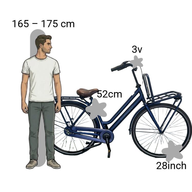 Bicicleta usada BSP Metropolis 2/4