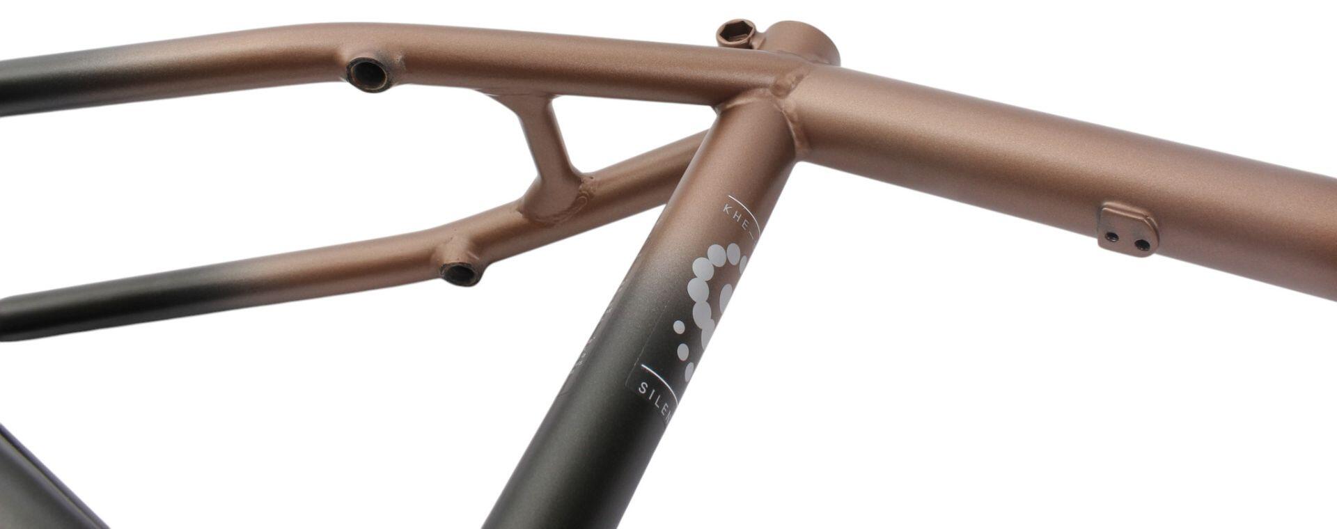 Telaio BMX KHE SILENCER LT CrMo butted TT 21" 5/15