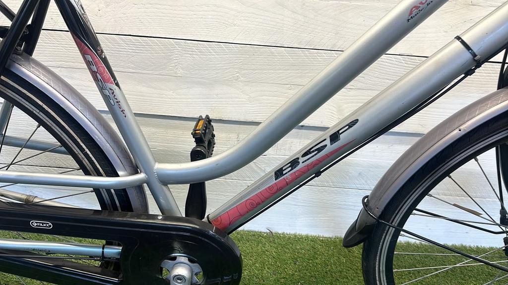 BSP stadsfiets bike, metal/grijs 2/3