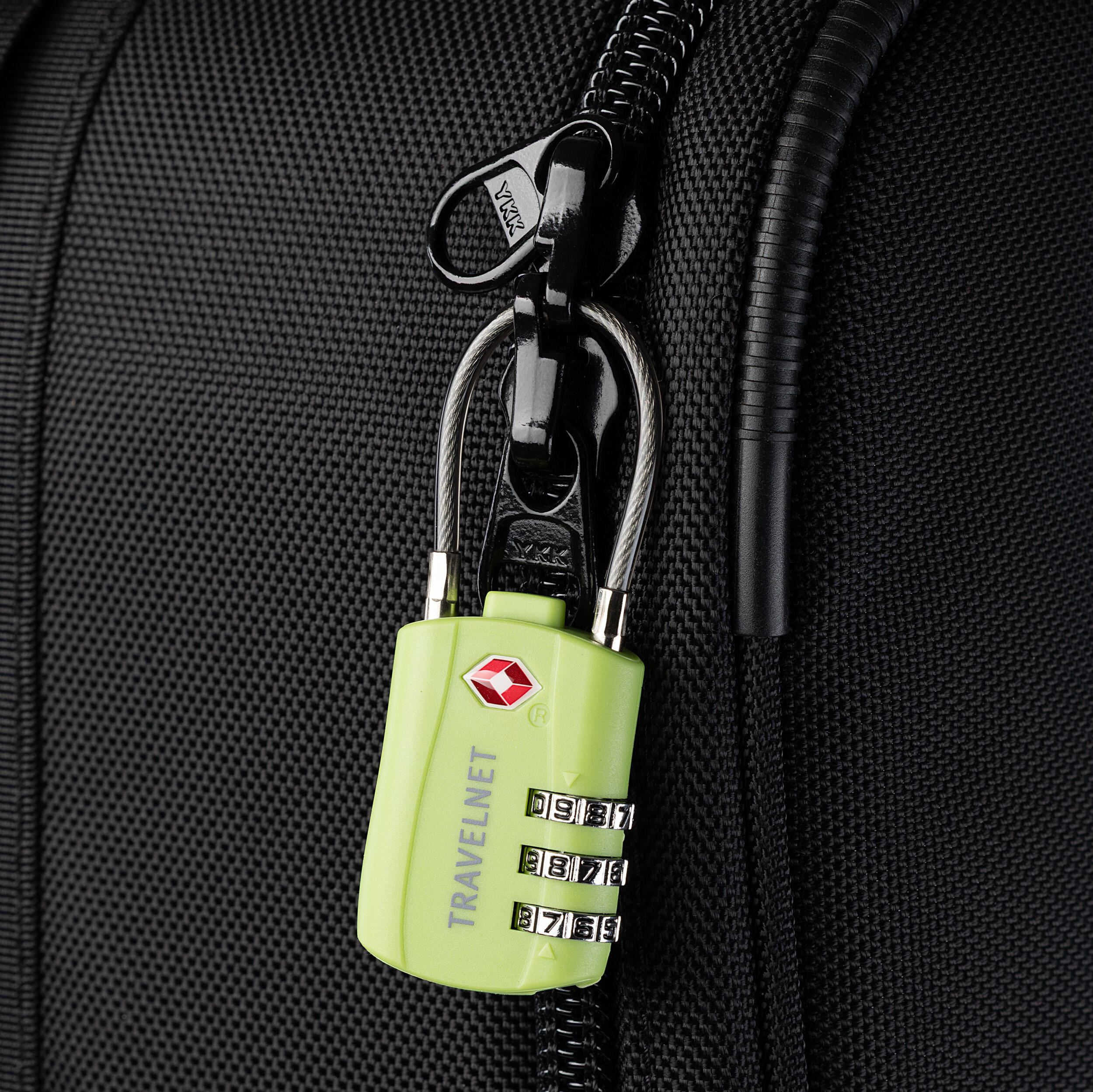 Travelnet Lucchetto da viaggio TSA con combinazione Set da 4 7/7