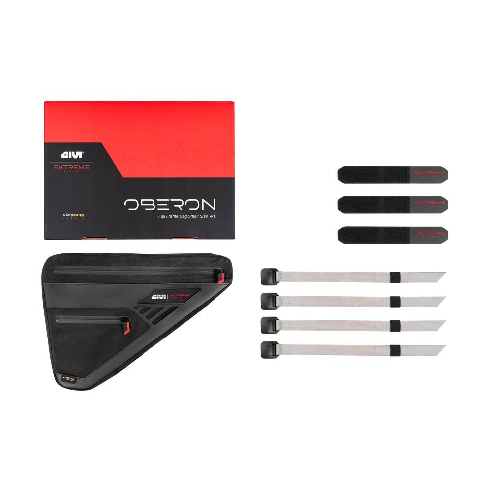 OBERON Borsa da telaio impermeabile 4L per bici Gravel e Mountain Bike 3/12