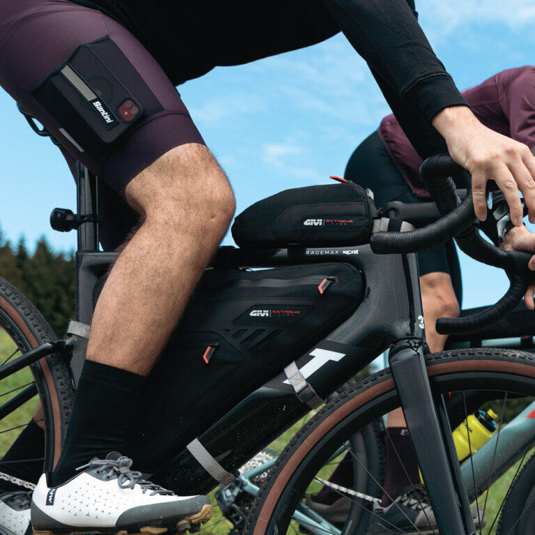 OBERON Borsa da telaio impermeabile 4L per bici Gravel e Mountain Bike 12/12
