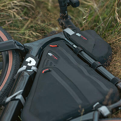 OBERON Borsa da telaio impermeabile 4L per bici Gravel e Mountain Bike 11/12
