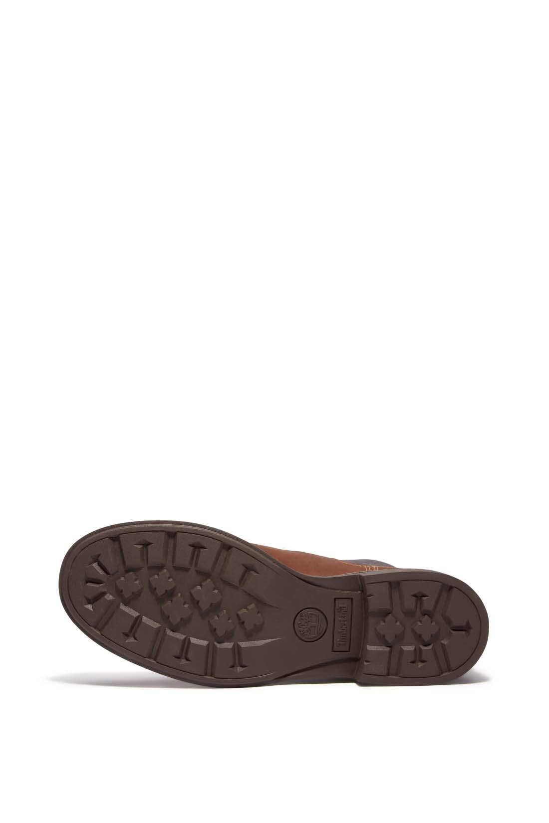 laars voor vrouwen, slip-on leer, Verona Square, bruin 5/5