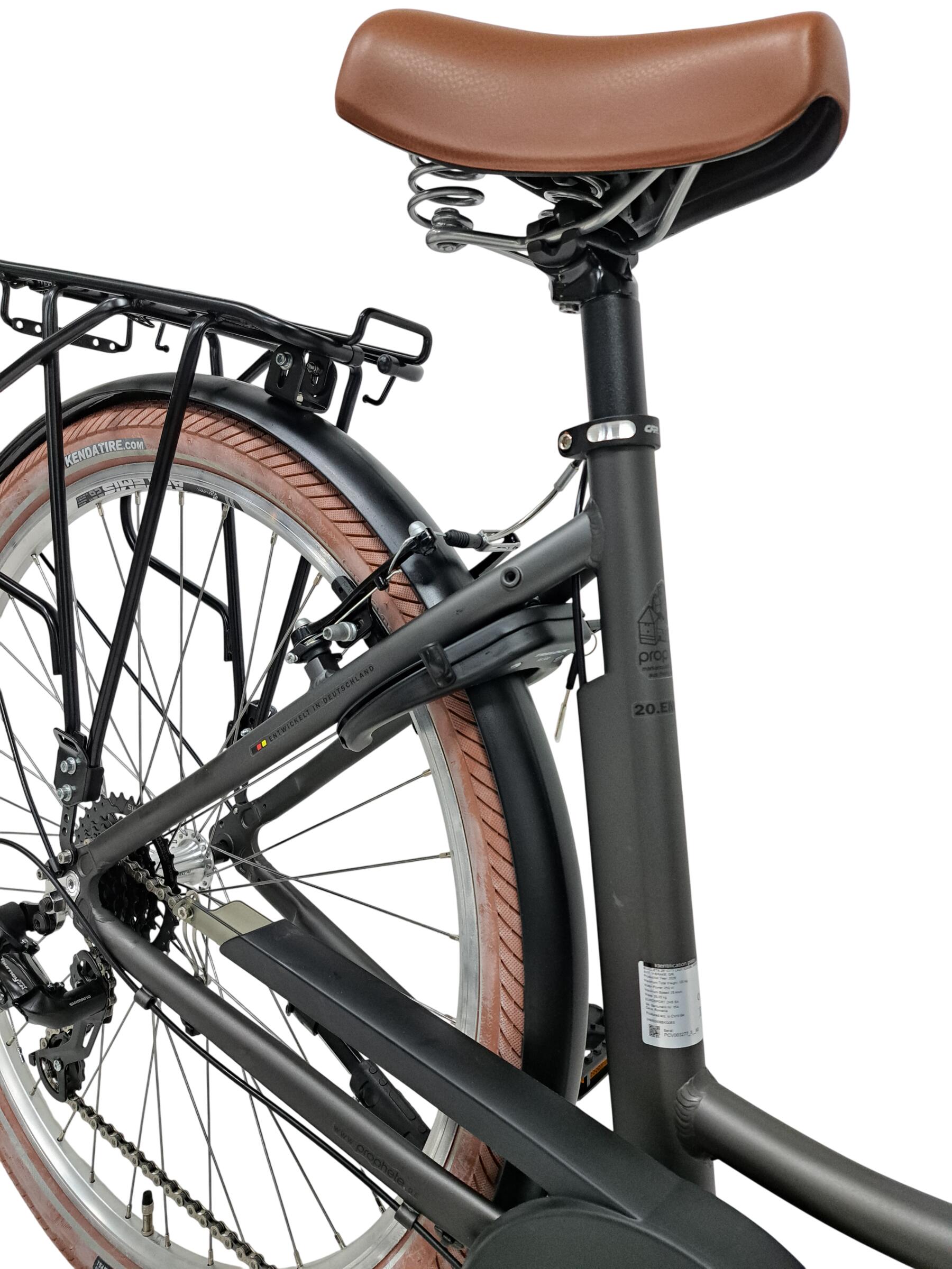 Segunda vida Bicicleta Oras Prophete 52408B - 28 polegadas, M, cinzento 5/7
