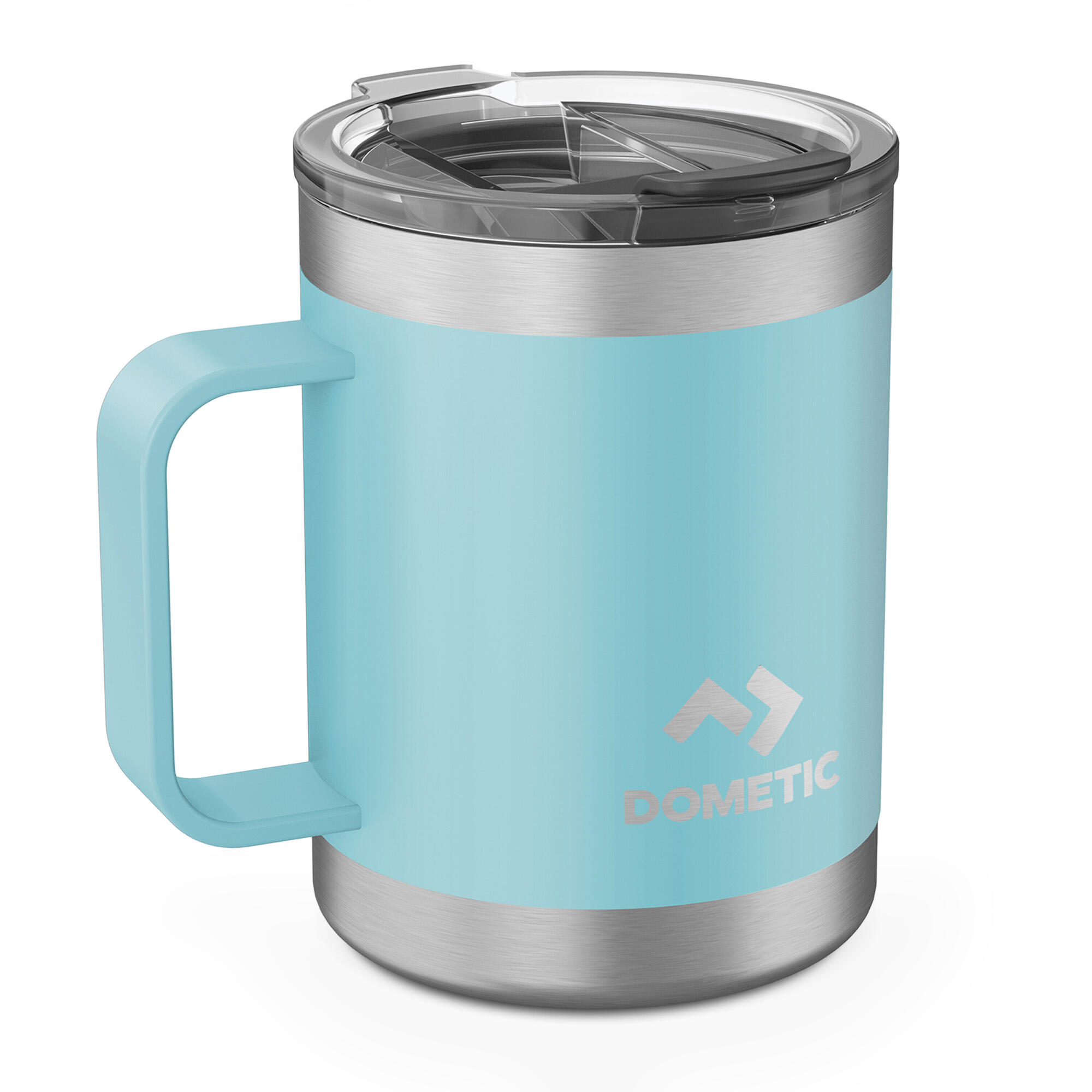 Mug isotherme - outdoor - 450 ml double paroi étanche - bleu clair 7/7