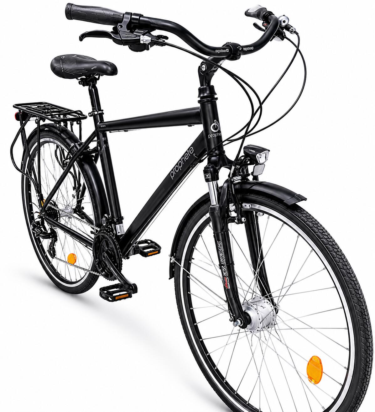 Gereviseerde Prophete 52775 trekkingfiets - 28 inch, L, zwart 4/6