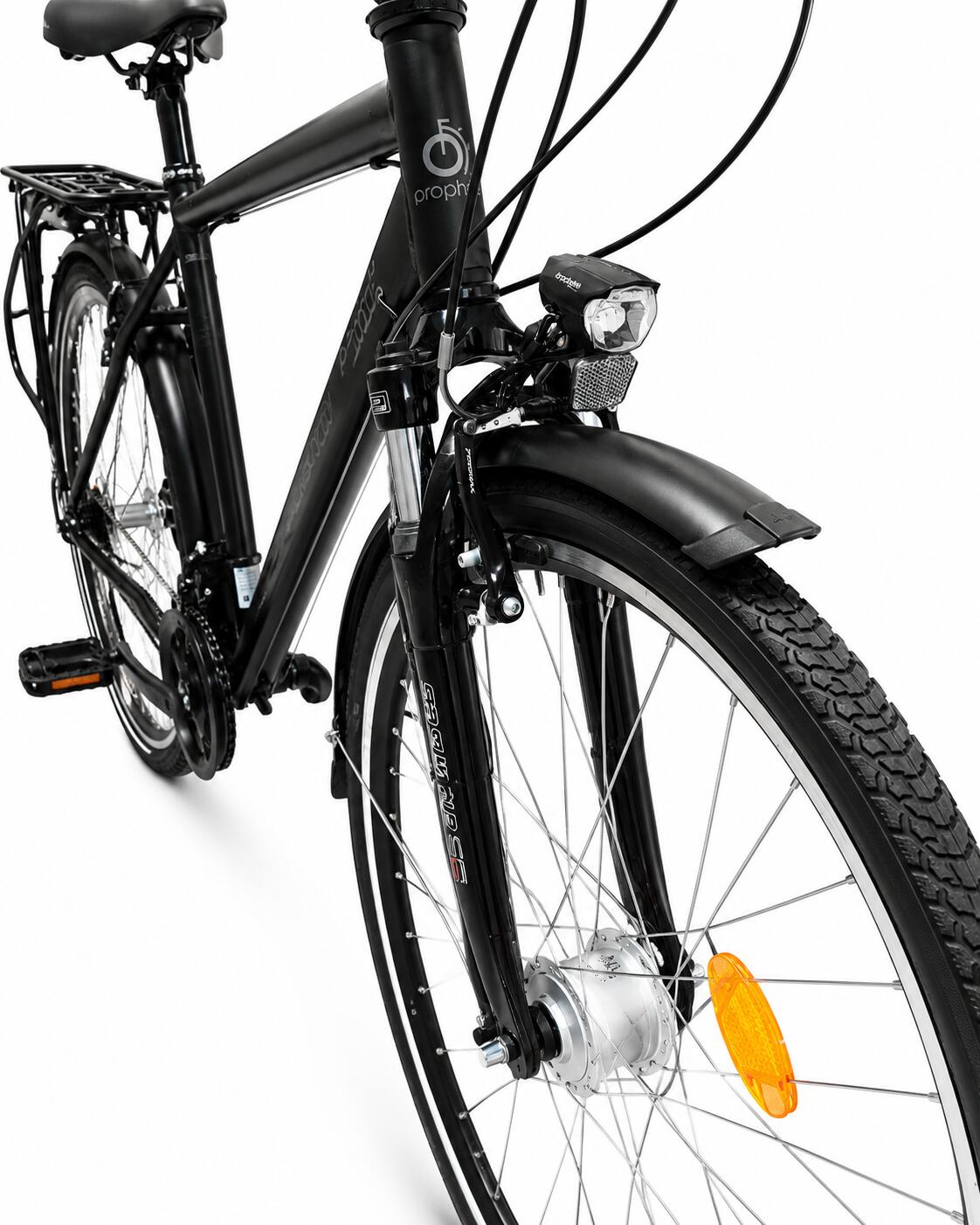 Gereviseerde Prophete 52775 trekkingfiets - 28 inch, L, zwart 3/6