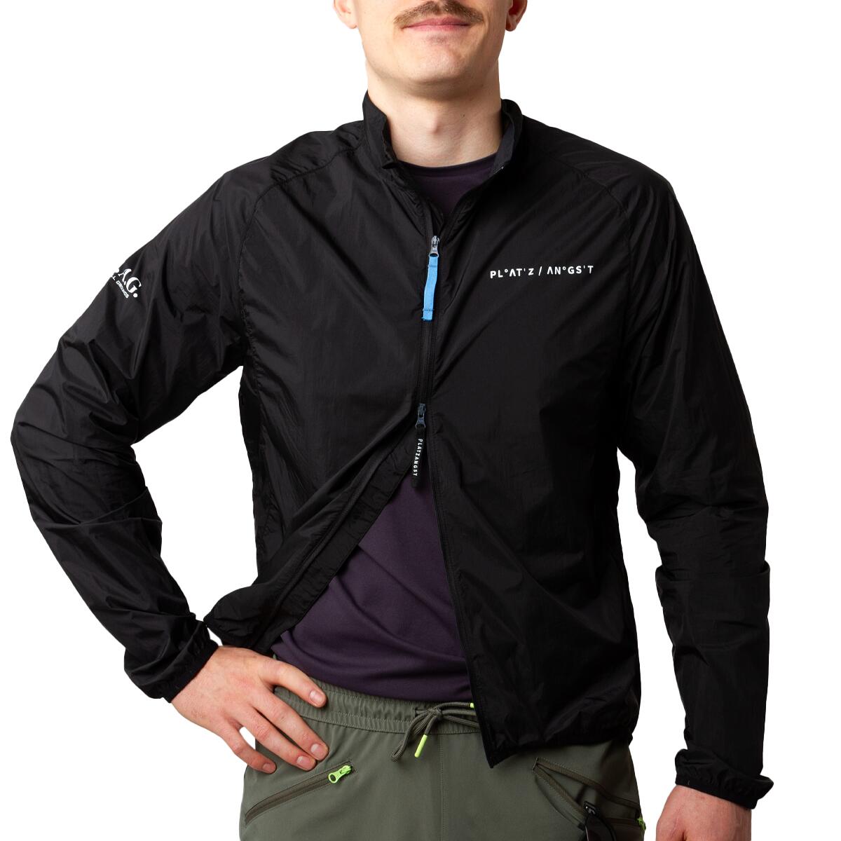 Herren - Gravel - Windjacke - windabweisend - Aero - Schwarz 5/5