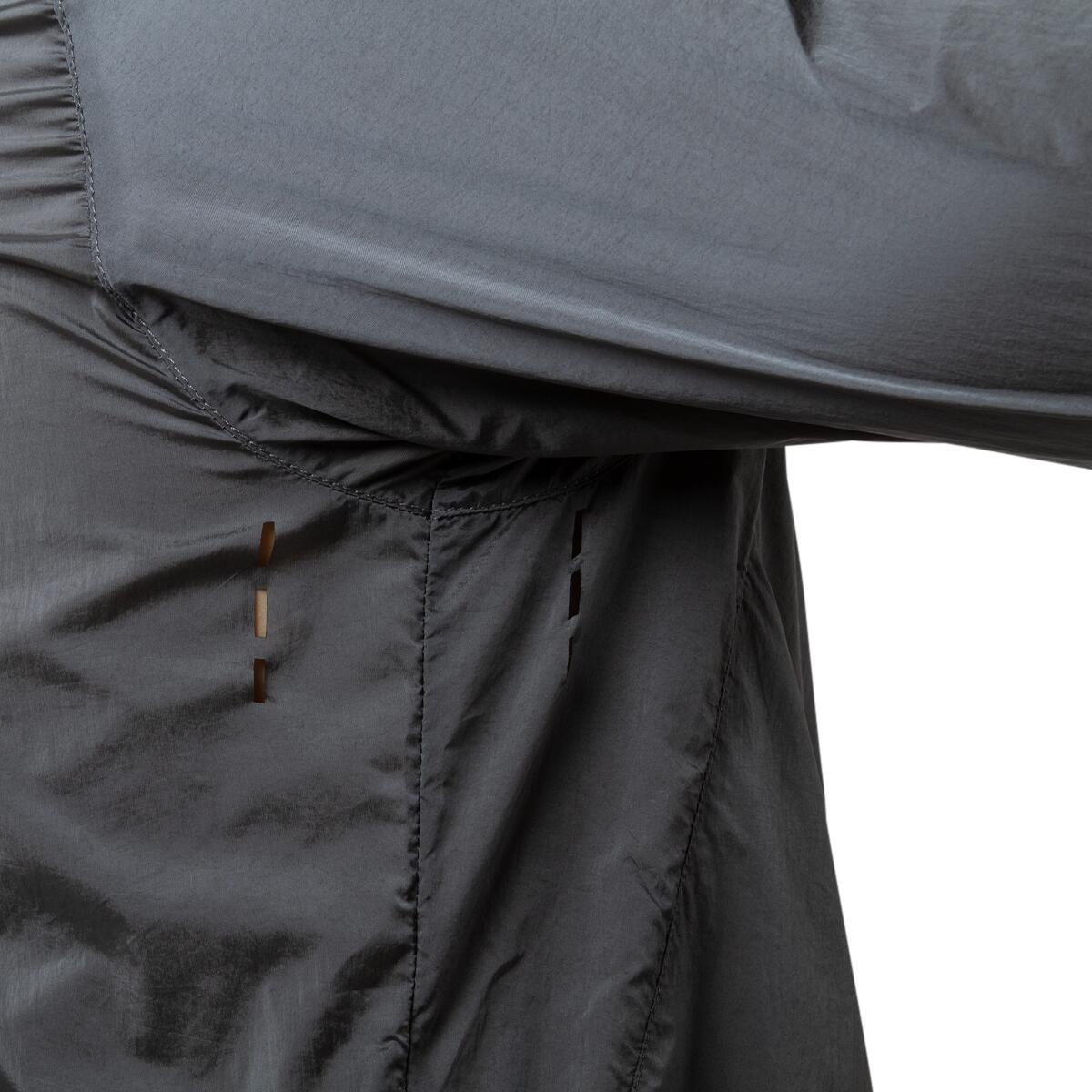 Herren - Gravel - Windjacke - leicht, Reißverschluss - grau 4/5