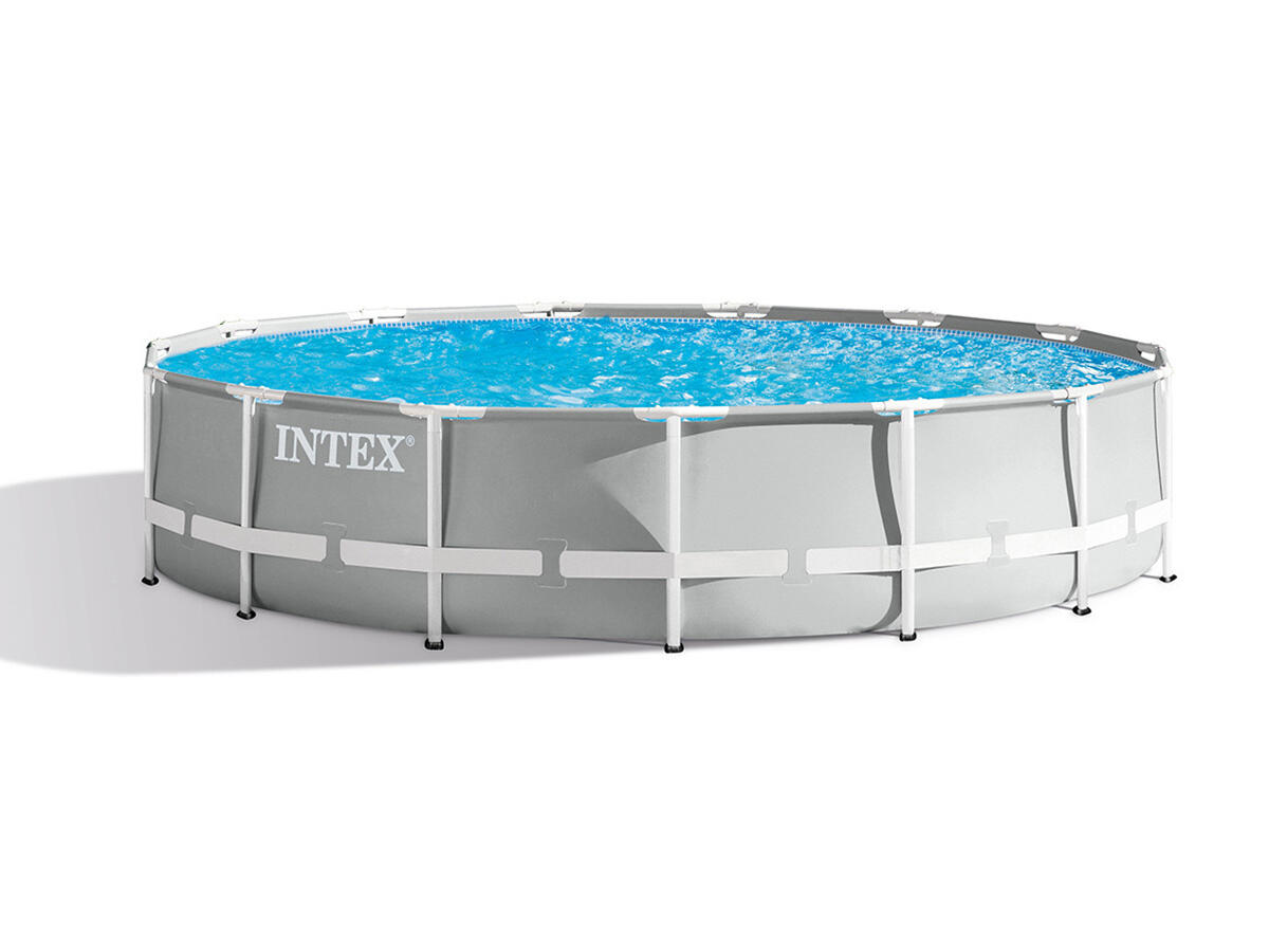 Kit piscine tubulaire  Prism Frame ronde 4,57 x 1,07 m + 6 cartouches de 2/2