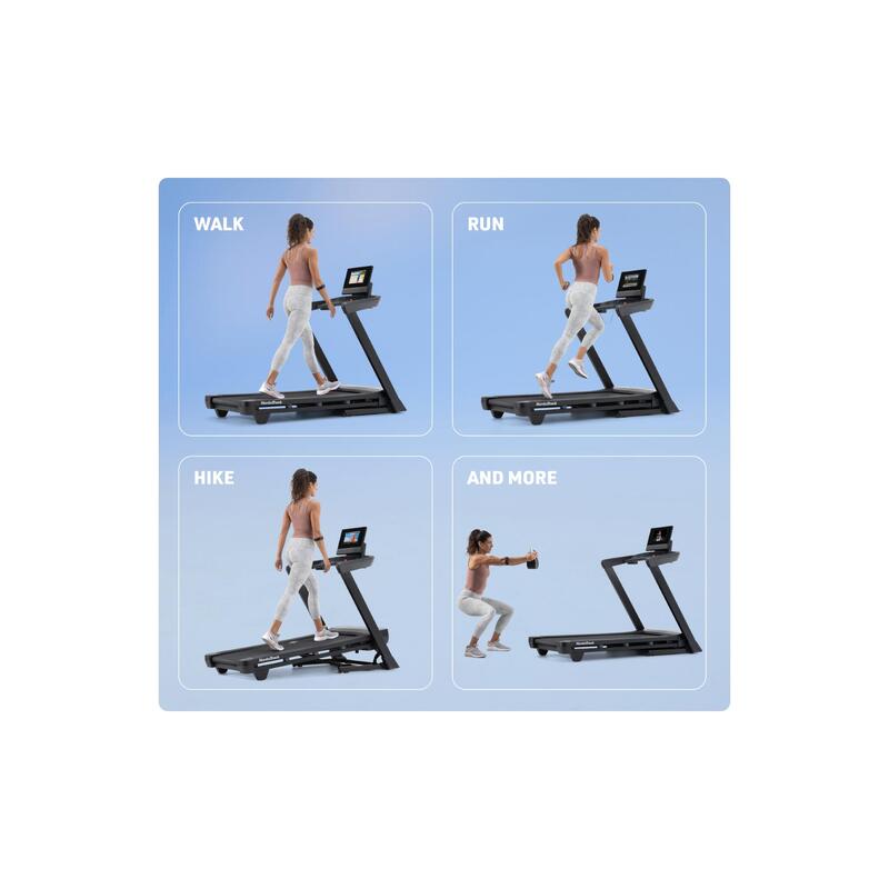 Banda de alergare Nordic Track USA T Series 10 cu ecran tactil 10 inch