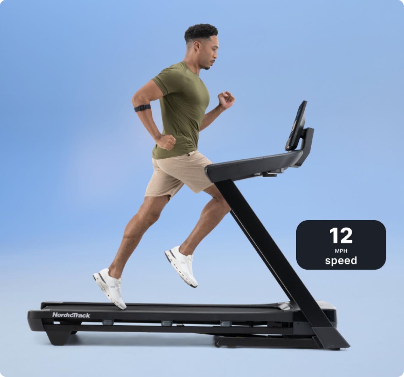 Cinta de correr Serie T 10 / Pantalla de 10" / 20 km/h 3/8