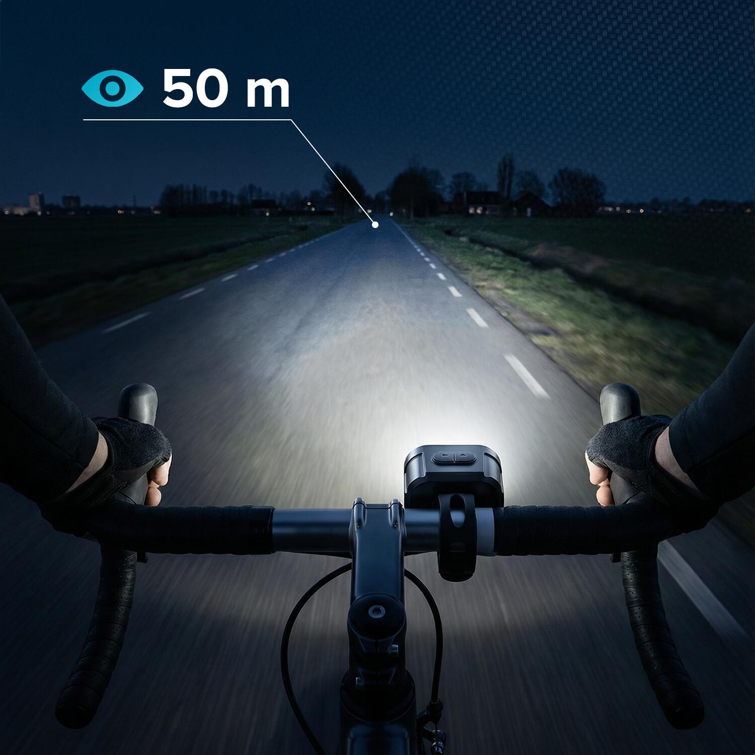 Fahrradbeleuchtung 4x Set - LED Vorder- und Rücklicht - USB Aufladbar 4/8