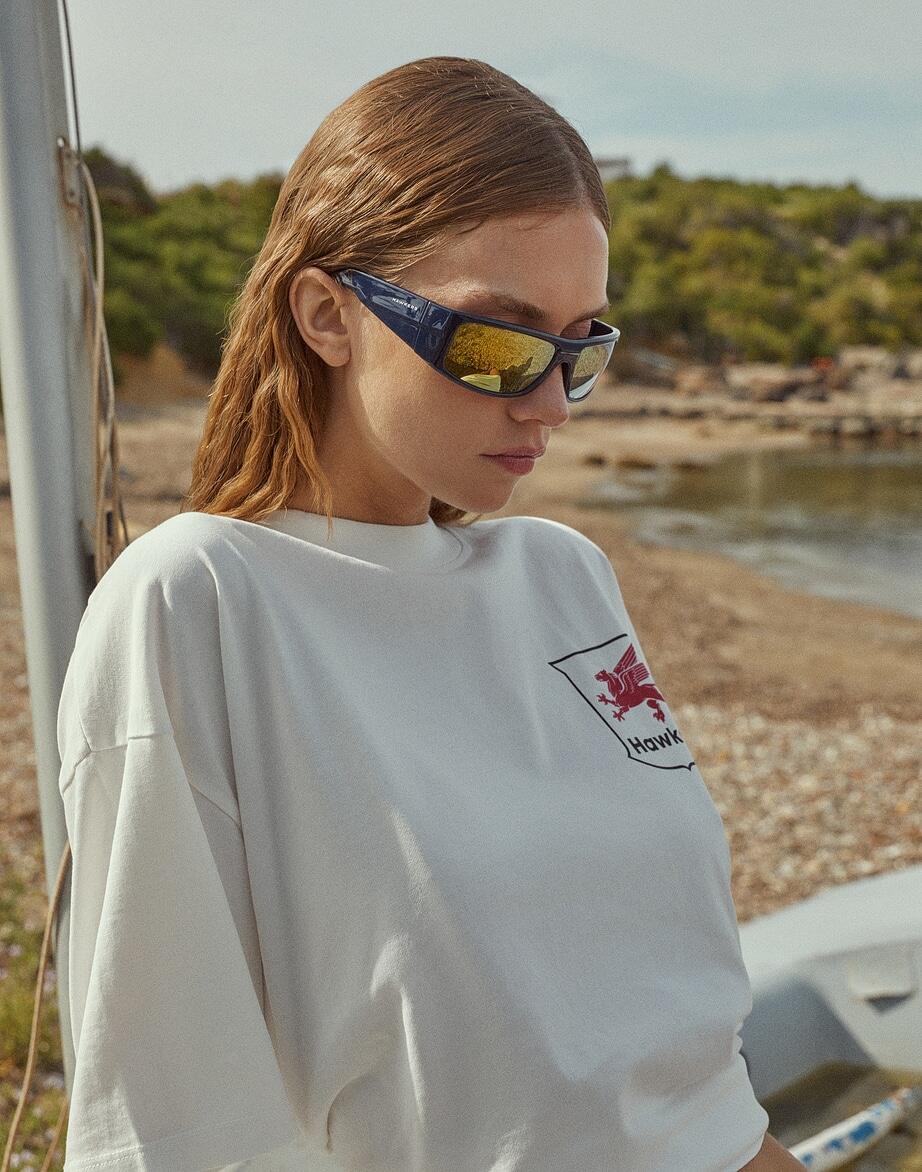 HAWKERS - Óculos de Sol para Homem e Mulher THUNDER BLUE NAVY ACID 7/8